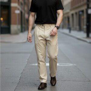 Ralph Lauren Straight Khaki Chinos - Cream